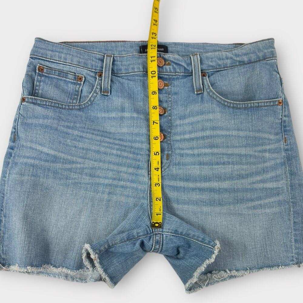 J.Crew High-Rise Denim Short with Button Fly Size 30 - Picture 7 of 8